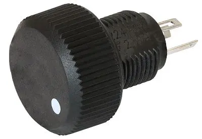 Vishay PA16 Frontplattenmontage Potentiometerknopf Potenziometer 220 kΩ 20 % / 0.26 W