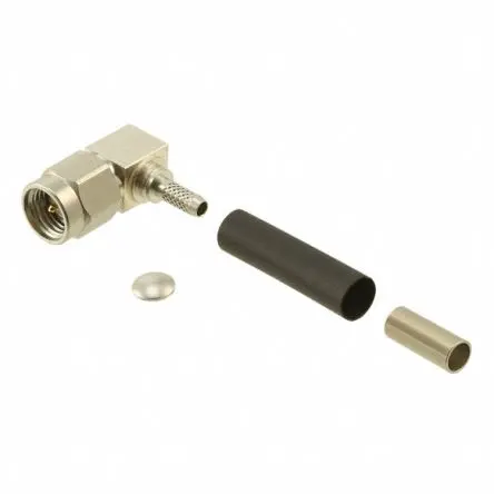Produktfoto 1 von Molex 73251 Stecker Koaxialsteckverbinder SMA-Steckverbinder, Kabel, 50 Ω Crimpbefestigung, gewinkelt