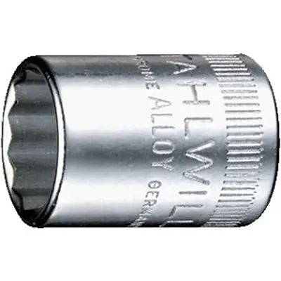 STAHLWILLE 1/4 in Bi-Hex Buchse SW 9/16 in Vierkant x 24.00 mm