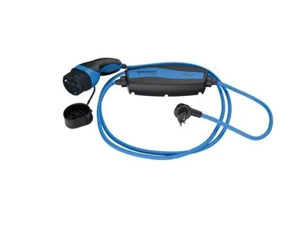MENNEKES Stecker EV-Ladekabel, 1-phasig, 8A Nennstrom, 5960 mm, Abgeschlossen, 250V, IP67, IP69K