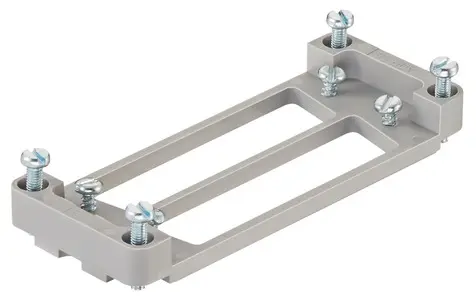 Produktfoto 1 von HARTING Han B Adapterplatte, Grau