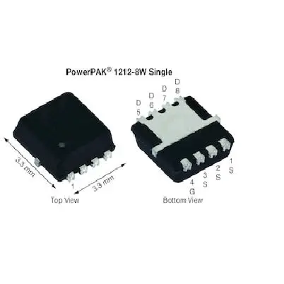 Produktfoto 1 von Vishay SQS840CENW N-Kanal, Oberfläche MOSFET Erweiterung 40 V / 12 A 33 W, 8-Pin PowerPAK 1212-8 W