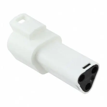 Produktfoto 1 von Molex 93444 Crimpgehäuse, Kabel, Buchsengehäuse, Crimpbefestigung, Buchse, 3-polig, Weiß / 2-reihig