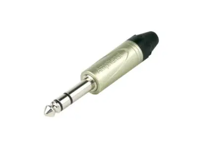 Produktfoto 1 von Amphenol Industrial Stecker 6.35 mm Gerade Kabel Stecker Stereo