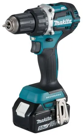 Produktfoto 1 von Makita LXT Bohrschrauber Schnurlos Bürstenlos Einzelhülse, schlüssellos 5 Ah 13 mm 2000U/min 54 nm