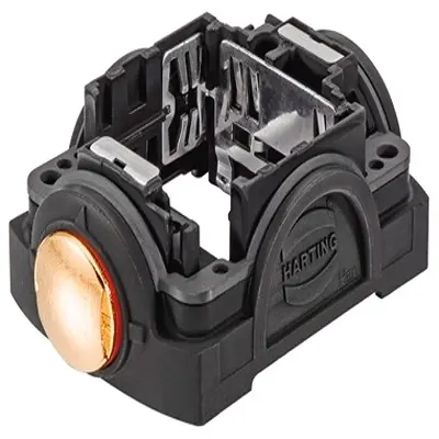 Produktfoto 1 von HARTING Han Yellock Haube Drucktaster Drucktaster, IP65, IP40