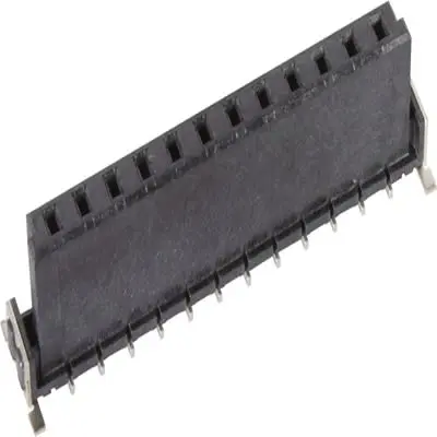 Produktfoto 1 von HARTING Har Flex Anschluss Gerade Oberfläche 12-polig / 1-reihig, Raster 2.54 mm Lot