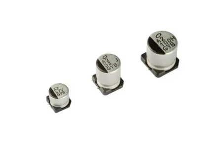 Produktfoto 1 von Nichicon GYB SMD Elektrolytkondensator 220 μF 20 % / 25V Radial, Ø 8 mm x 10 mm, 105 °C