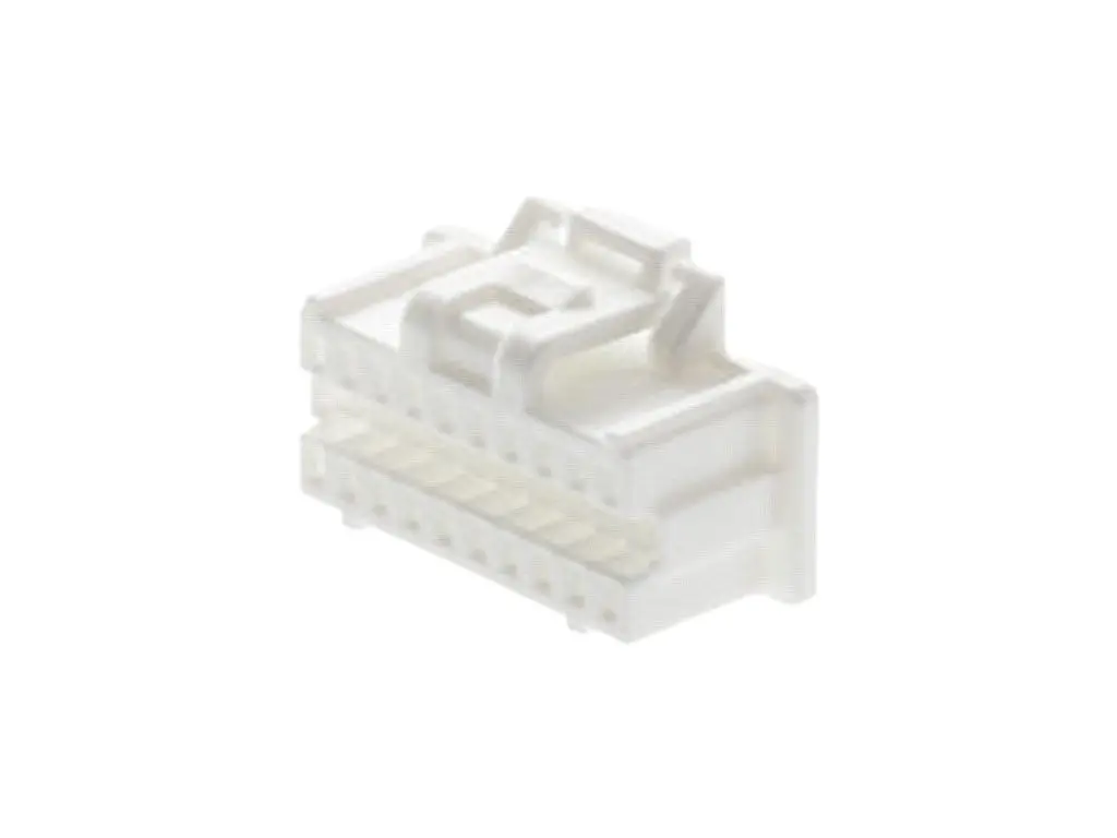 Produktfoto 1 von Molex 500638 Buchse Steckverbindergehäuse 1 mm, 20-polig / 2-reihig Gerade