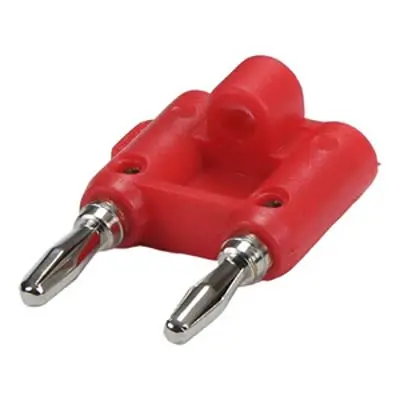 Produktfoto 1 von CALTEST 4 mm Stecker Schwarz Stecker, Kontakt Nickel, 70V Steckbar