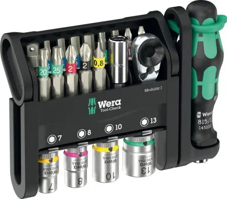Produktfoto 1 von Wera Werkzeugsatz Werkzeugsatz, Modul 21-teilig
