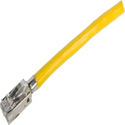 Produktfoto 1 von HARTING RJ Industrial Stecker Cat6a Ethernet-Steckverbinder, 1-Port 8-polig 360°-Schirmung Kabel