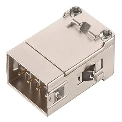 Produktfoto 1 von HARTING Han Modul Stecker, 8-polig 5A, Panel, Modul