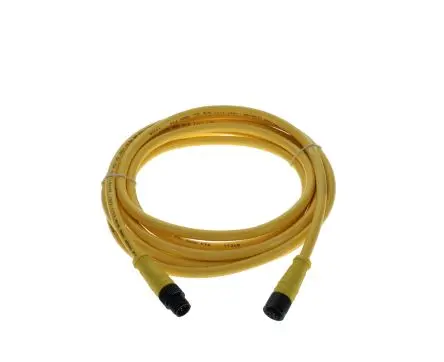 Produktfoto 1 von Molex 130066, 5-polig Kabel assembliert, M12 Micro Change Buchse 5 / M12 Micro Change Stecker, Länge 3 m