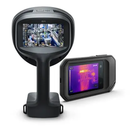 Produktfoto 1 von FLIR 89491-2537 Wärmebildkamera ±2 % Aufladbarer Li-Ion-Akku 5 Zoll LCD