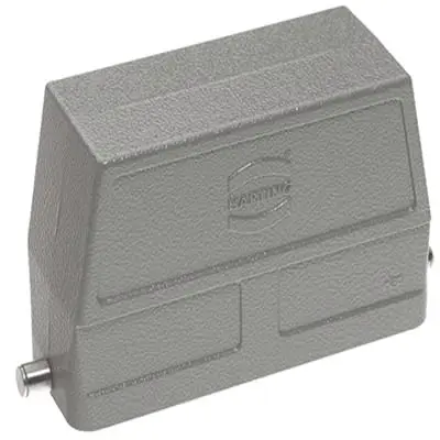 Produktfoto 1 von HARTING Han B Haube Einhebel 1 24B Haube, IP65, IP66, IP67