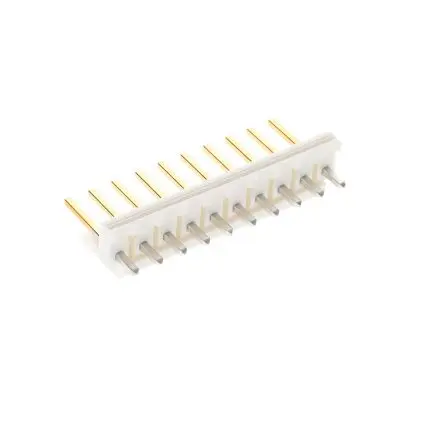 Produktfoto 1 von Molex 41791 Leiterplattenleiste Vertikal, 10-polig / 1-reihig, Raster 3.96 mm Raster Oberfläche, Kabel-Platine,