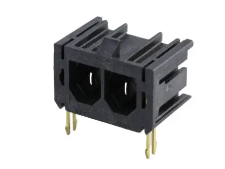 Produktfoto 1 von Molex 43160 Leiterplattenleiste gewinkelt, 2-polig / 1-reihig, Raster 7.5 mm Raster Oberfläche, Kabel-Platine, Ummantelt