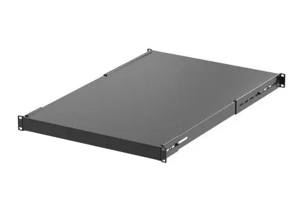 Produktfoto 1 von Aten RA1 1 U Fachböden für Serverschrank, Stahl Schwarz 90kg, 482mm x 700 mm x 1200 mm x 900 mm x 44 mm
