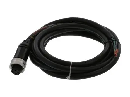 Produktfoto 1 von Molex 130063, 4-polig konfektioniertes Sensorkabel, 3/8 Zoll Bradpower D-Größe Buchse / Freies Ende, Länge 10 m