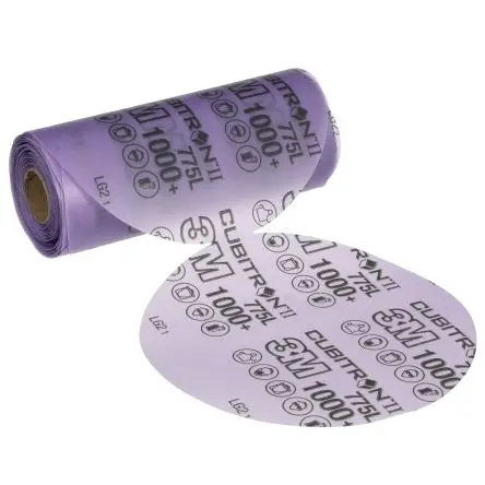 Produktfoto 1 von 3M 775L Präzisionsgeformtes Keramikkorn Folienscheibe Scheibe Ø 127 mm, Korngröße 1000+ 1000+