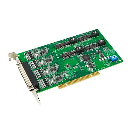 Produktfoto 1 von Advantech 4 Anschl. Universal-PCI Kommunikationskarte 921.6kbit/s RS232
