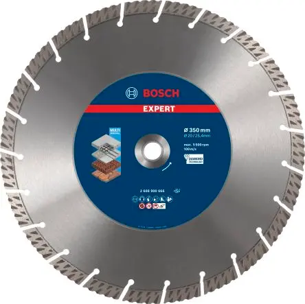Produktfoto 1 von Bosch 2608 Diamant Ø 350 mm / Stärke 3.3 mm 1 pro Paket