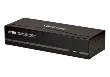 Produktfoto 1 von Audiobuchse Aten Videosplitter und -umschalter HDB 15 4-Port Splitter, 1920 x 1200 1 Videoeingänge 1 Videoausgänge