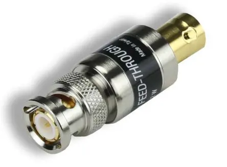 Produktfoto 1 von CALTEST Abschlusswiderstand, BNC-Stecker bis BNC-Buchse, 75 Ω, Gerade Low Power Version, Mit Gewinde, 1GHz, 1 W