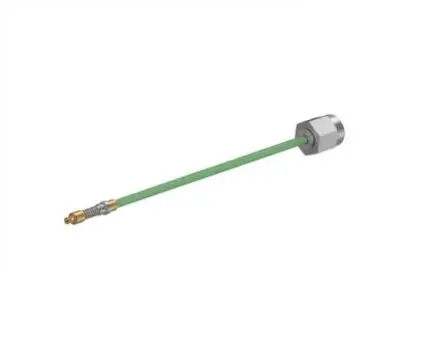 Produktfoto 1 von Huber+Suhner MICROBEND Kabel Buchse, 50 Ω Stecker, 304.8 mm, Subminiatur / SMA