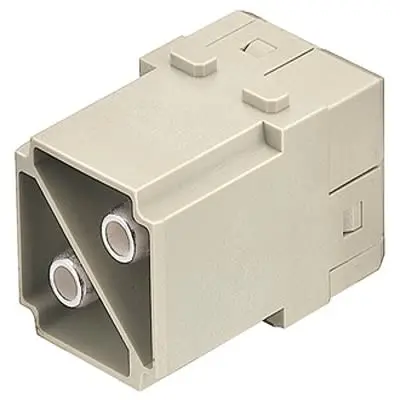 Produktfoto 1 von HARTING Han Modular Modul Stecker, 2-polig 100A, Panel, Modul