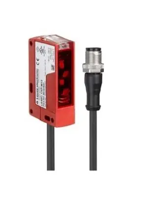 Produktfoto 1 von Leuze 46C Rechteckig Optischer Sensor, Polarisierter retroreflektierender, Transistor PNP Ausgang, M12