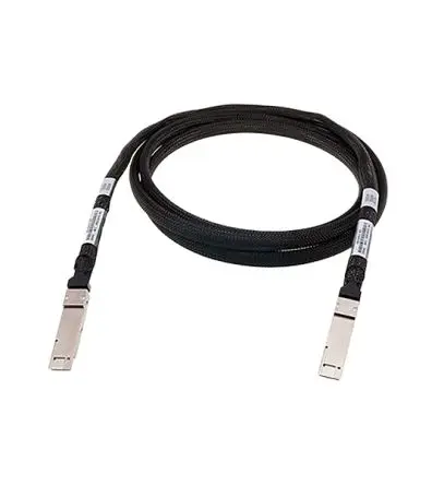 Produktfoto 1 von Molex 201591 Kabel assembliert, 0.5 m, Schwarz, A QSFP Stecker, B QSFP Stecker Geflecht, Polyvinylchlorid