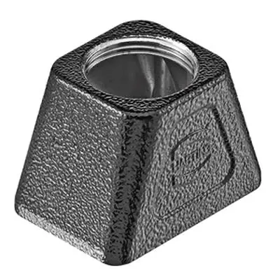 Produktfoto 1 von HARTING Han Modular Compact Haube Einhebel 1, Kabel Haube für obere Kabeleinführung, IP65
