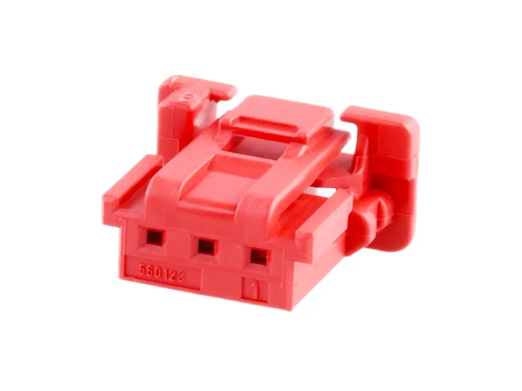 Produktfoto 1 von Molex 560123 Buchse Steckverbindergehäuse 2 mm, 3-polig / 1-reihig Gerade