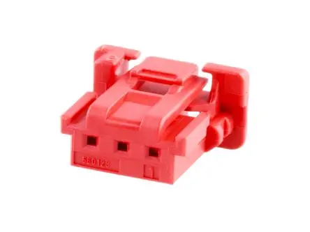 Produktfoto 1 von Molex 560123 Buchse Steckverbindergehäuse 2 mm, 3-polig / 1-reihig Gerade