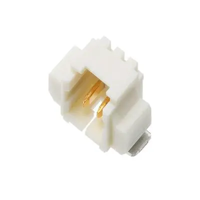 Produktfoto 1 von Molex 53261 Leiterplattenleiste gewinkelt, 6-polig / 1-reihig, Raster 1.25 mm Raster Oberfläche, Kabel-Platine,