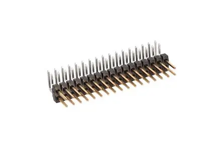 Molex 90122 Leiterplattenleiste gewinkelt, 34-polig / 2-reihig, Raster 2.54 mm Raster Durchsteckmontage, Kabel-Platine,
