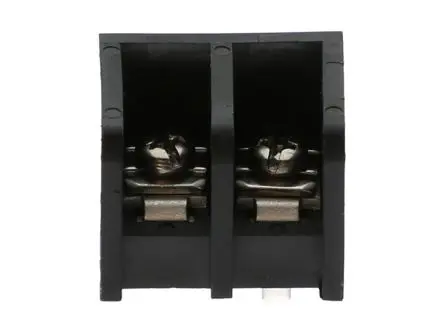 Produktfoto 1 von Molex Klemmstreifen Vertikal Messing, Stahl 1-reihig 50.0A, Raster 12.70 mm, 600V Nickel, Zinn