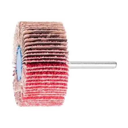 Produktfoto 1 von PFERD Rüggeberg France POLIROLL Lamellenrad, Korngröße 40 Keramik, 60 mm x 30 mm, 12700 U/min