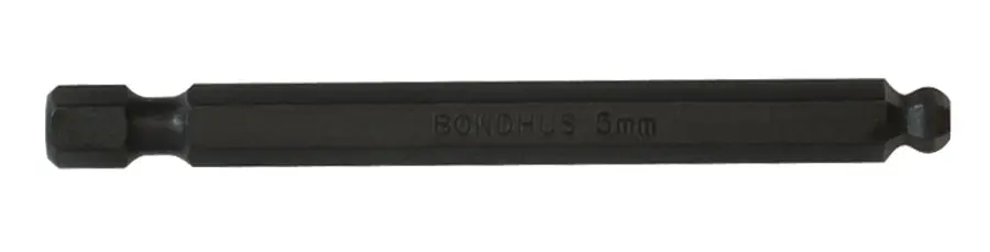 Produktfoto 1 von Bessey 1/4 in 5 mm Sechskant Sechskant-Bit, Sechskant Stahl, 1-teilig, 76 mm