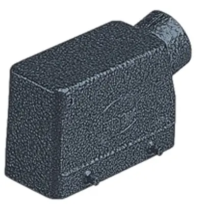 Produktfoto 1 von HARTING Han M Haube Doppelter Hebel 2, Kabel 16B Haube, IP65, IP66, IP40
