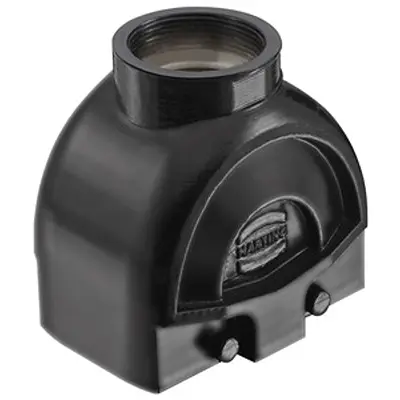 Produktfoto 1 von HARTING Han Eco Modular Haube Doppelter Hebel, Kabel 10B Haube, IP65
