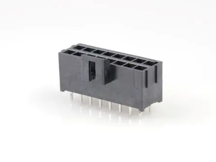Molex 172287 Leiterplattenleiste Vertikal, 16-polig / 1-reihig, Raster 3.5 mm Raster Durchsteckmontage, Kabel-Platine,