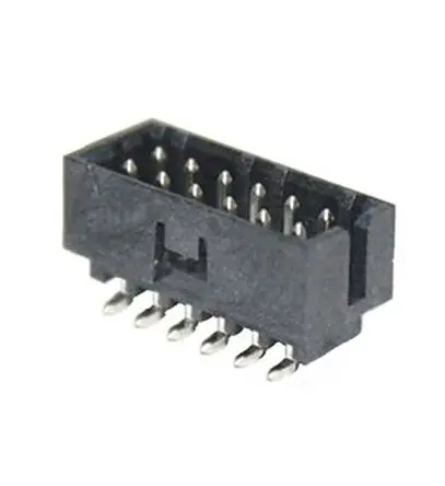 Produktfoto 1 von Molex 151118 Leiterplattenleiste Vertikal, 4-polig / 2-reihig, Raster 2 mm Raster Oberfläche, Kabel-Platine, Ummantelt