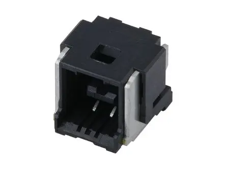Produktfoto 1 von Molex 502585 Buchsen Vertikal, 2-polig / 1-reihig, Raster 1.50 mm Raster Oberfläche, Kabel-Platine, Ummantelt