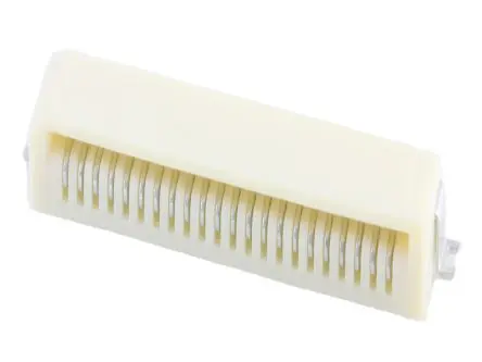 Produktfoto 1 von Molex 52852, Oberfläche gewinkelt FPC-Steckverbinder, 22-polig / 1-reihig, Raster 1 mm, SMD