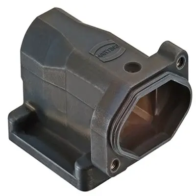 Produktfoto 1 von HARTING Han HPR Oberflächenmontiertes Gehäuse Schraubbefestigung, SMD 3A Oberflächenmontiertes Gehäuse, IP66, IP68,
