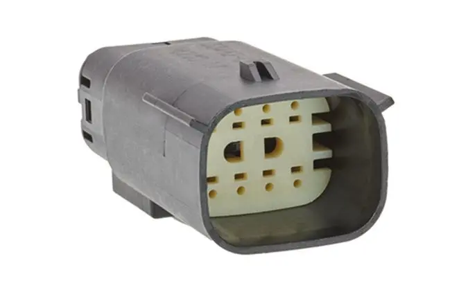 Produktfoto 1 von Molex 33482 Serie Steckverbindergehäuse 100 % Nylon, Stecker, Gerade, 8-polig, Steckverbindergehäuse