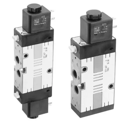 Produktfoto 1 von EMERSON – AVENTICS 5/3-Wege CD07 Wegesteuerventil G, Elektrisch-betätigt 24V
